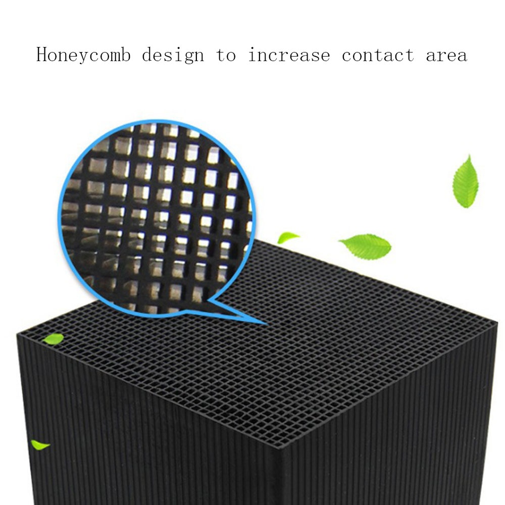 Eko-akvarium akvarium aktivt kol kol rena vatten kub luftrening multifunktionellt akvarium filter