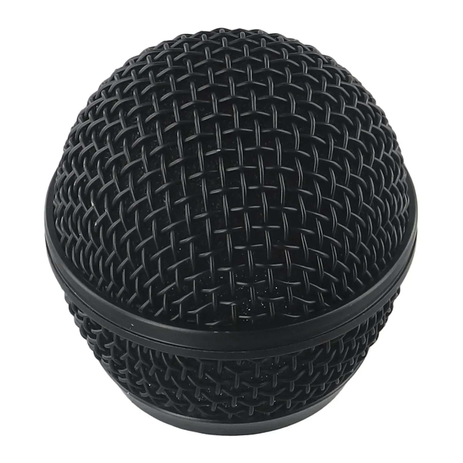 Rejilla de micrófono de Metal que reemplaza la cabezal de micrófono protector desmontable para Shure Beta 58A, cabezales de repuesto, piezas de bricolaje: Grey