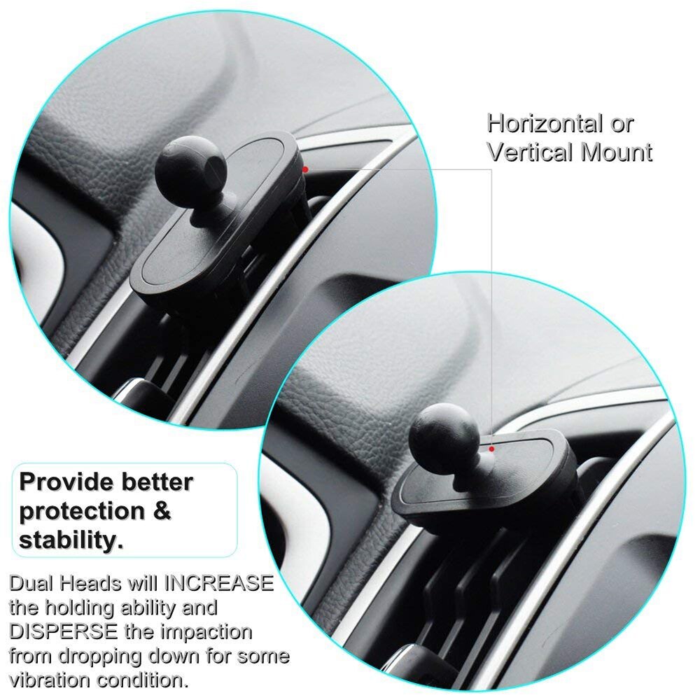 Xnyocn Universal Tablet PC Stand Air Vent 4-11 inch Phone Tablet Car Mount Holder for iPad Pro mini Samsung Pad Car Phone Holder
