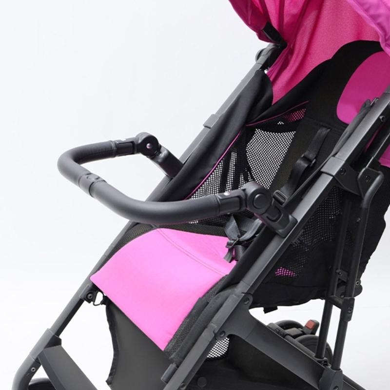 B03A Afneembare Handvat Vervanging Lat Kinderwagen Armsteun Universele Kinderwagens Bumper Bar Stuur Fit Meest Kinderwagen