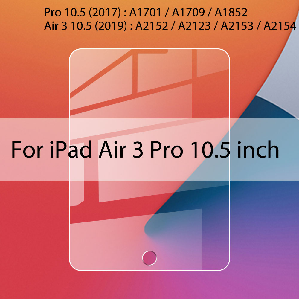 Osłona ekranu dla Ipad Air 5 4 2022 Pro 11 2020 9.7 Cal szkło hartowane dla Ipad 10.2 Mini 6 3 2 6th 5th Gen hartowane: Air 3 Pro 10.5 inch