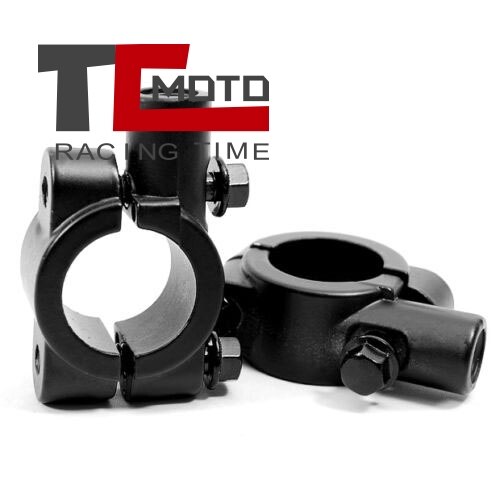 22mm M8 M10 Motorcycle Mirror Adapter Mount Holders Bracket Clamp For Motorbike Handlebar Moped Dirt Pit Bike ATV Quad 4 Wheeler