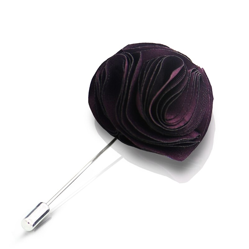 HUISHI Blume Brosche Hand-made Koreanische Silk Rose Pins Und Broschen Schmuck Frauen Stoff Blume Brosche Revers Pin Für männer Anzug