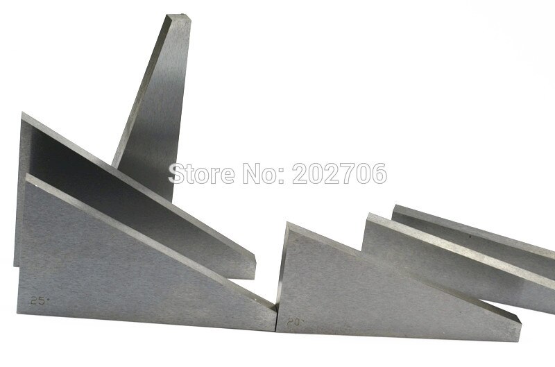 10 Pcs Precision Angle Block Set 1 To 5 Degree & 5 To 30 Degree Lathes Milling Machinist Precision Ground