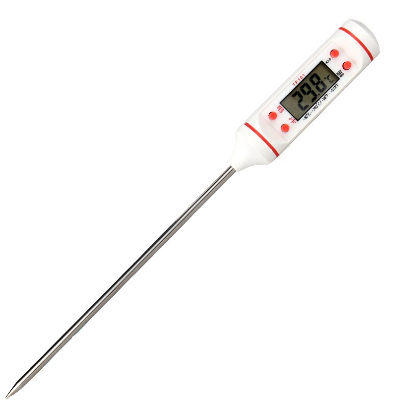 1pc pen stil måle olie mad temperatur i køkken digital skærm elektronisk sonde type flydende grill termometer