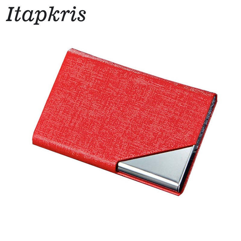 Staal Vrouwen Bank Credit Card Houder Reizen Dame Bescherming RFID Portemonnee Vrouwelijke Pocket Multi-Card Case Porte carte