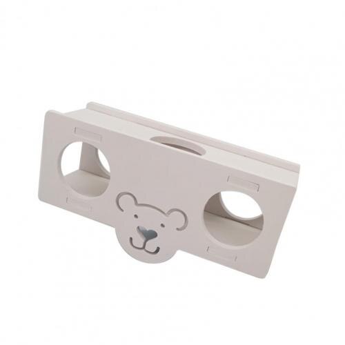 Doskonała huśtawka chomika zabawna łatwa w montażu zabawka chomika premia DIY: biały