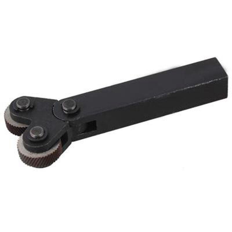 7-Piece Double Wheel Knurling Tool Set - 0.5mm, 1mm, 2mm Linear Wheels