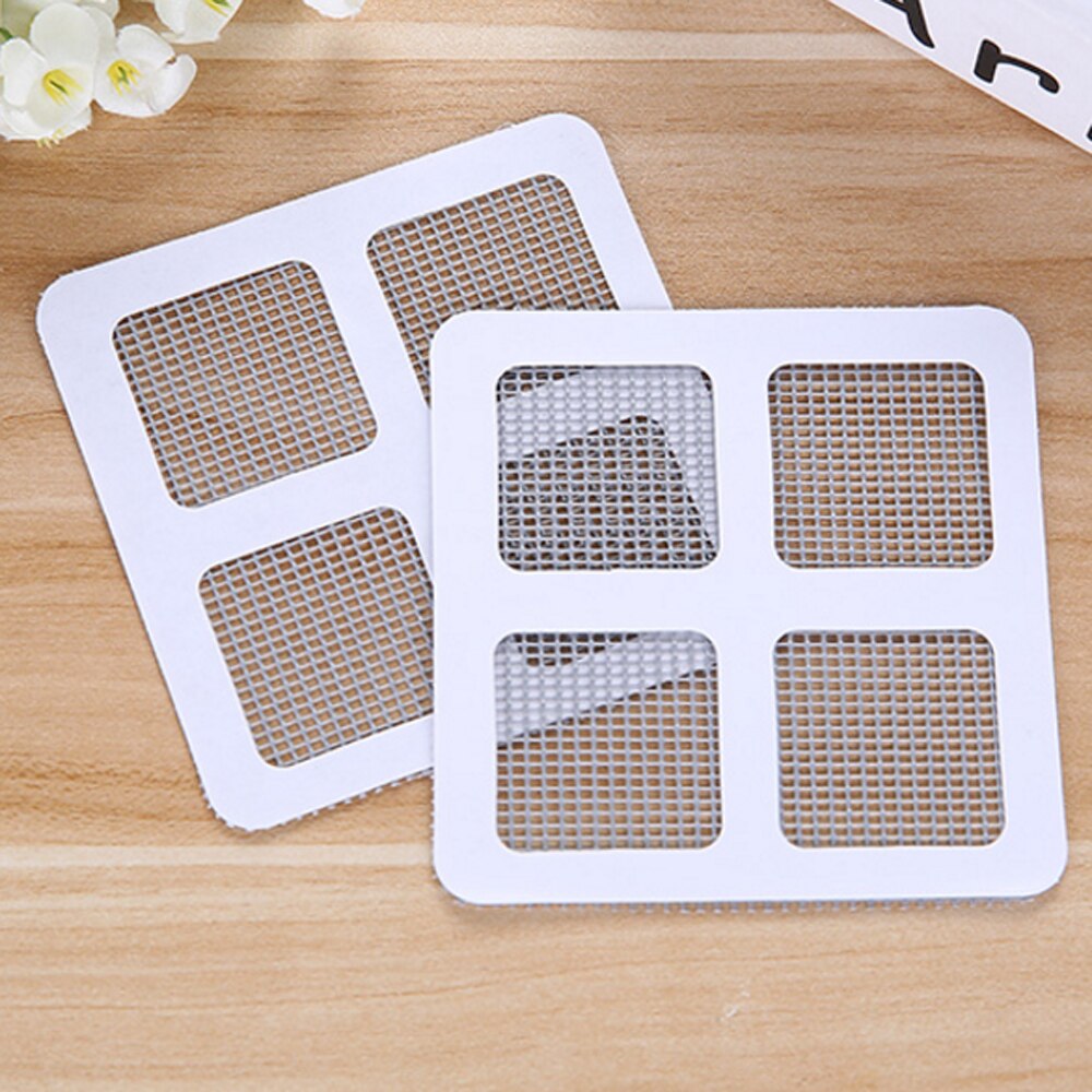 10Pcs Fix Netto Venster Zelfklevende Anti Mosquito Fly Insect Insect Reparatie Screen Wall Patch Stickers Mesh Venster Scherm