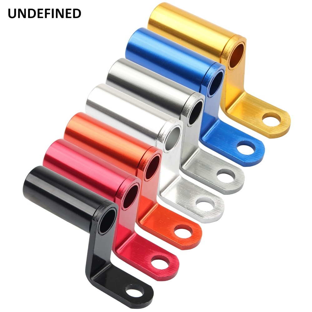 UNDEFINED Motorcycle Accessories Rearview Mirror Mount Extender Bracket Holder Clamp Bar Phone Holder Levers Multiple Function