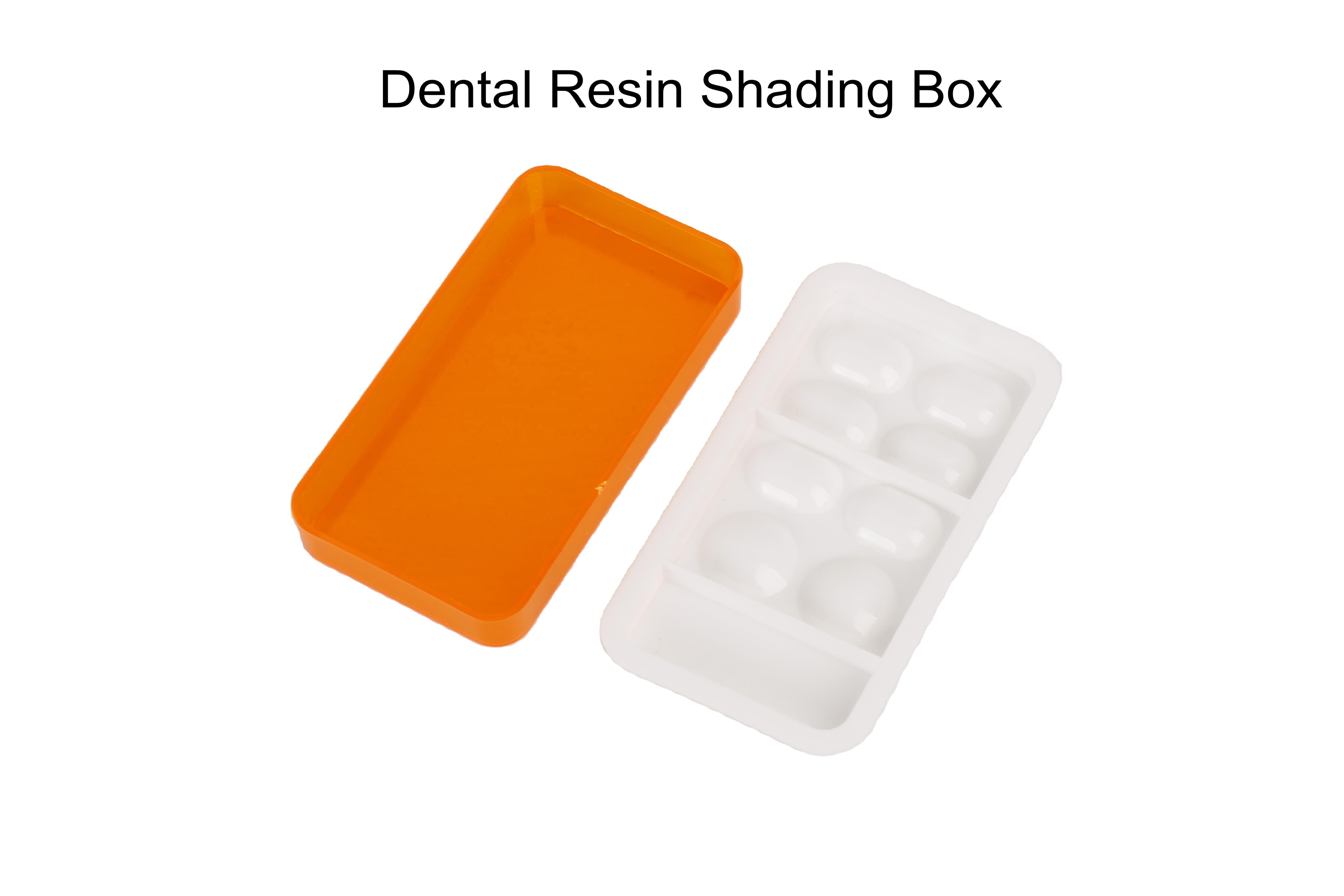 Dental Porcelain Tooth Patch Veneer Processing +Resin Shading Light Box: Tooth Shading..X2pcs