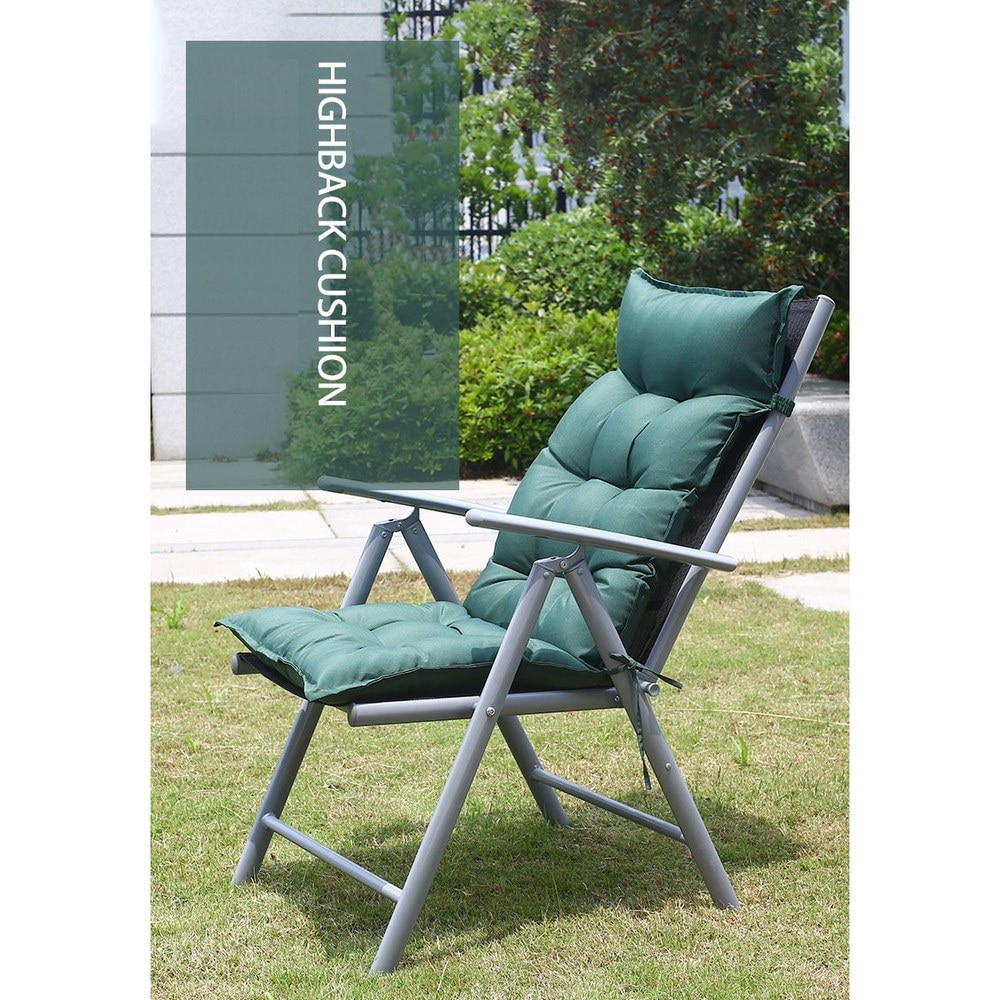 Lang pute hvilestol 120 x 50 x 8cm hvilestol myk ryggpute sammenleggbar tykne hagestol pute hage lang solsengmatte