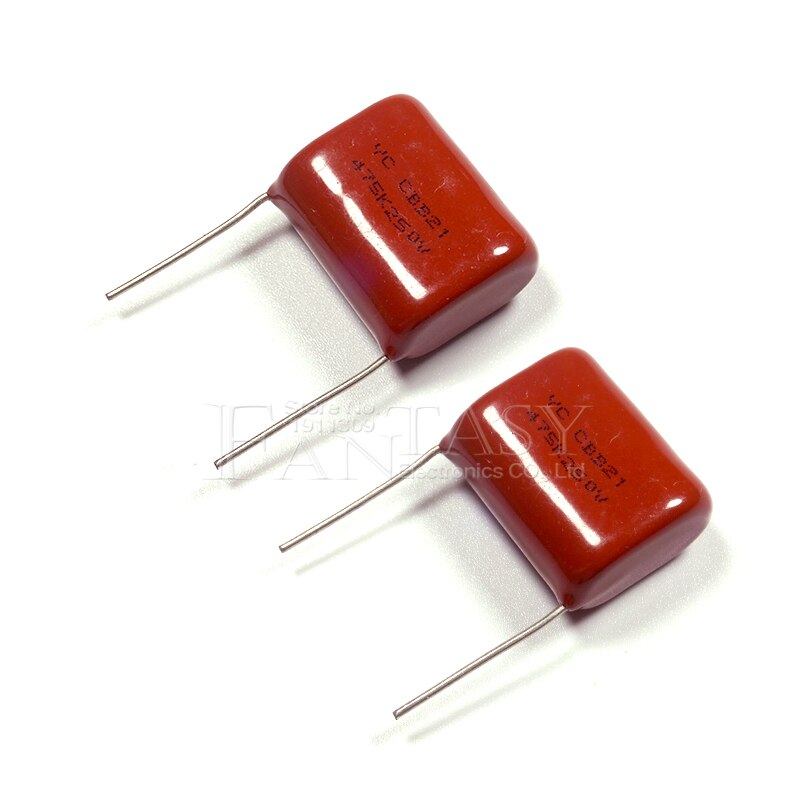 10Stck 250V475J Tonhöhe 25MM 250V 4,7 UF 475 4700PF CBB Polypropylen Film kondensator