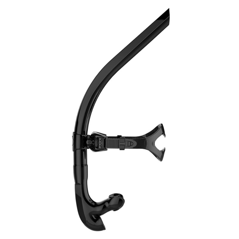 Open Top Swimming Breathing Tube Snorkel Underwater Diving Snorkeling Equipment Gear for Learner Beginer: Black
