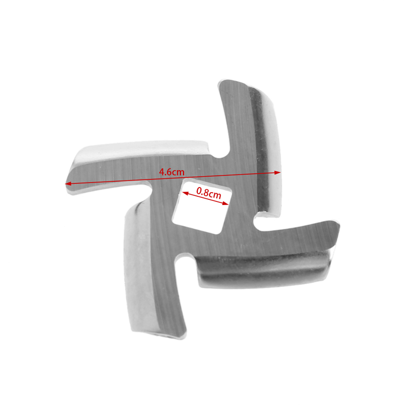 Pièce de rechange pour Moulinex HV6, lame de broyeur à viande en acier inoxydable de 50mm de diamètre, accessoires en argent, nouveauté