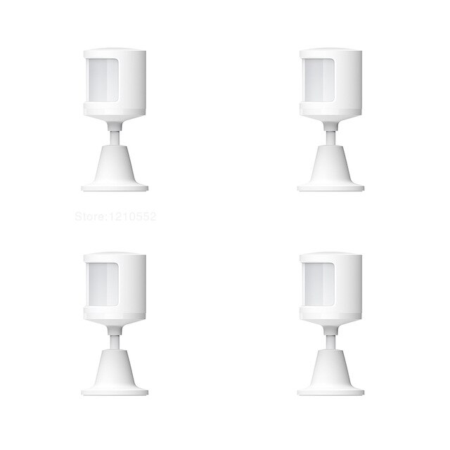 Xiaomi umano sensore 2 allarme di monitoraggio mobile con supporto ruota accorto casa attrezzatura nuovo coopera gateway Mi casa App CR2450: 4 pezzi