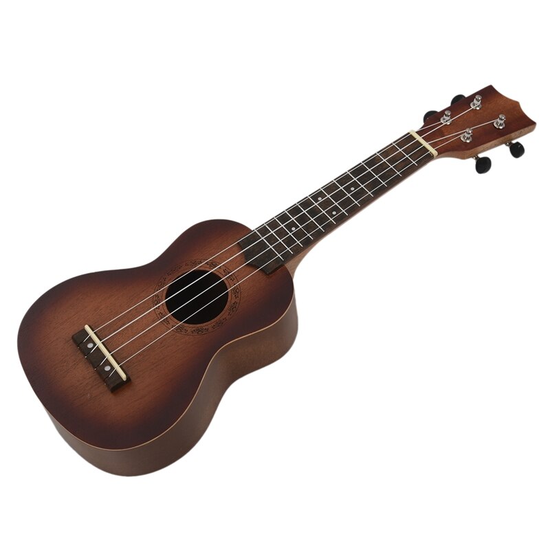 21 tommer ukulele, begynderguitar, lille guitar, kan spille et musikinstrument: Default Title