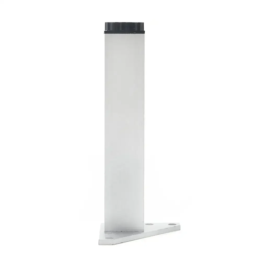 Pieds de Meuble en Aluminium et Métal, Base Triangulaire Réglable avec Vis, pour Table, Canapé-Lit, 6-40cm, 4 Pièces/Ensemble: Rouge Rronze