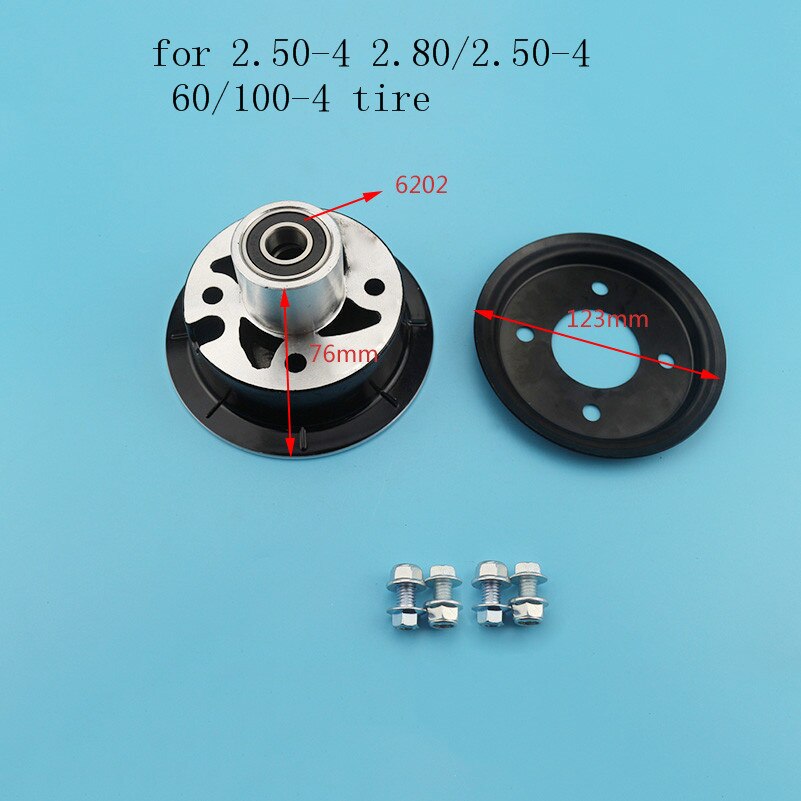 Gruppo Ruota Solida 9x3.50-4 Ruota Con Pneumatico Solido 9x3.50-4 - Foto 9