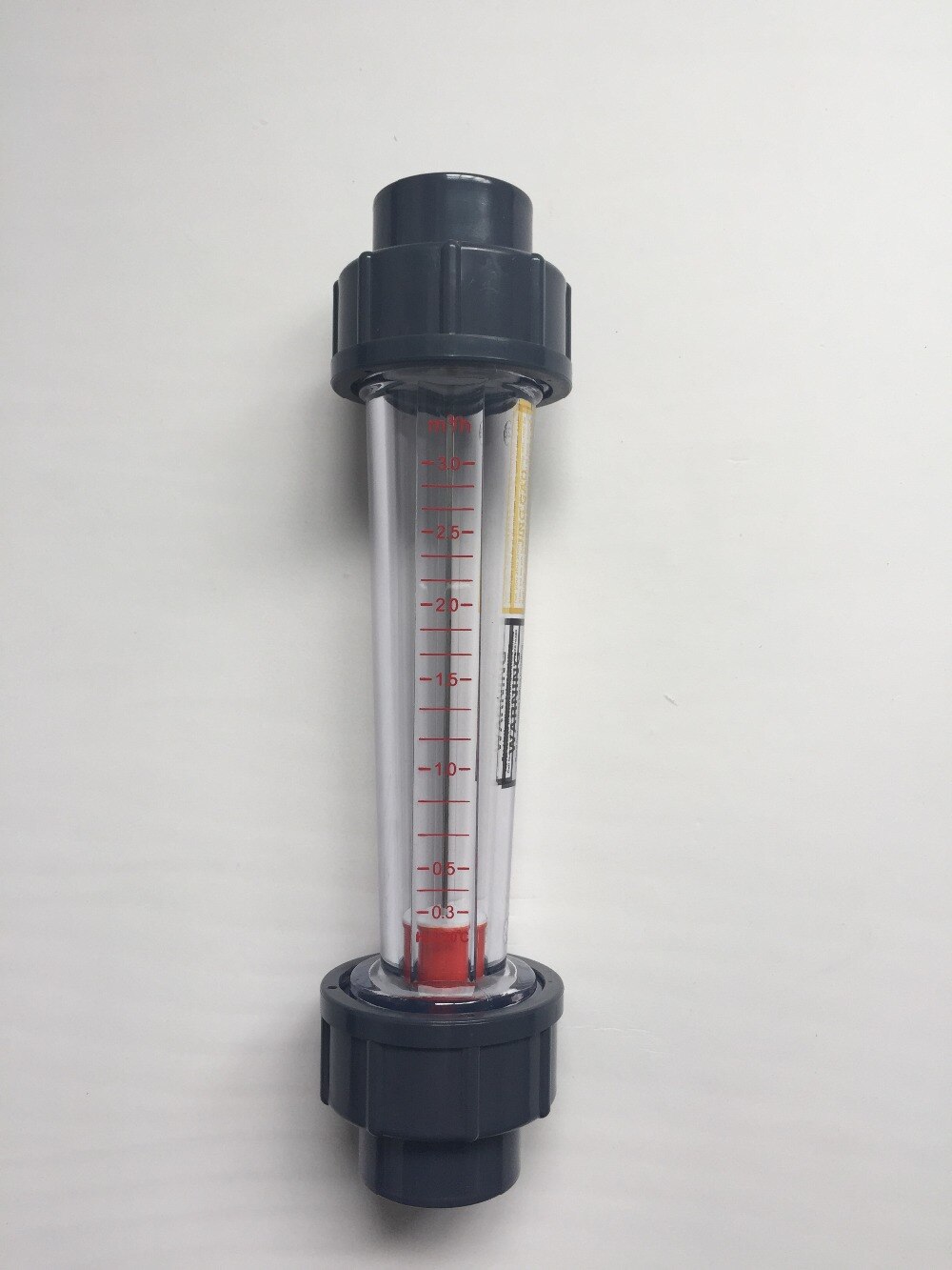 Pipeline Water Rotameter LZS-25 Flow Meter Indicator Counter Sensor Reader 300-3000L/H G1.0 DN25