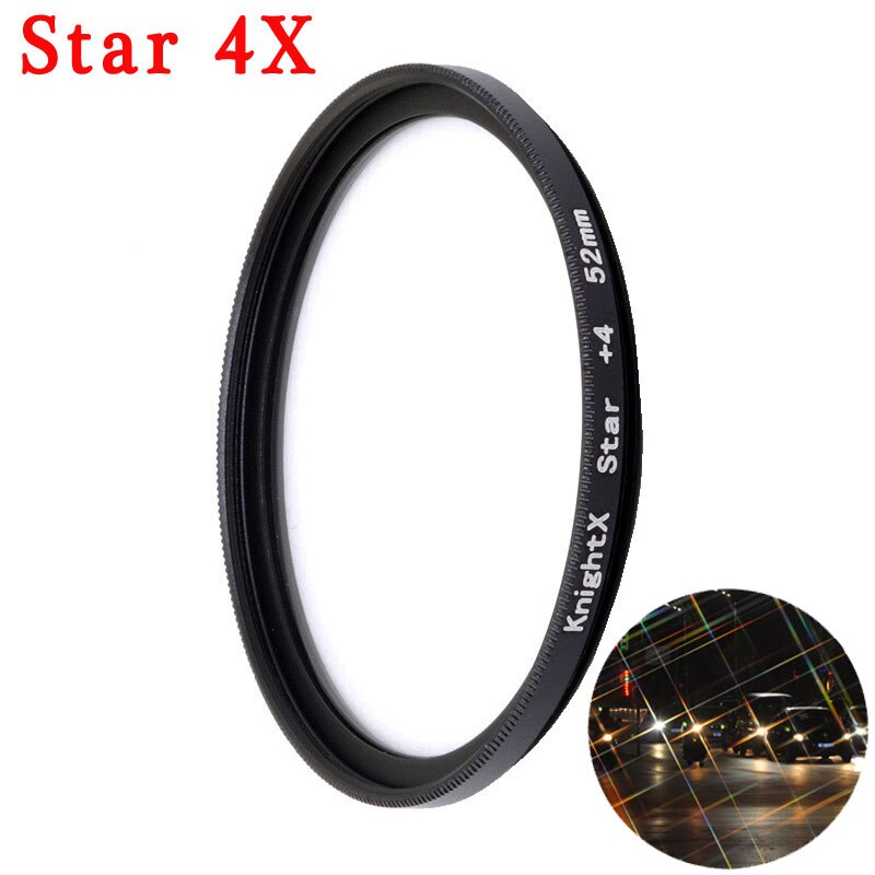 KnightX – filtre d&#39;objectif de téléphone portable 37mm 52mm 58mm, clip universel CPL ND star, accessoires polarisants