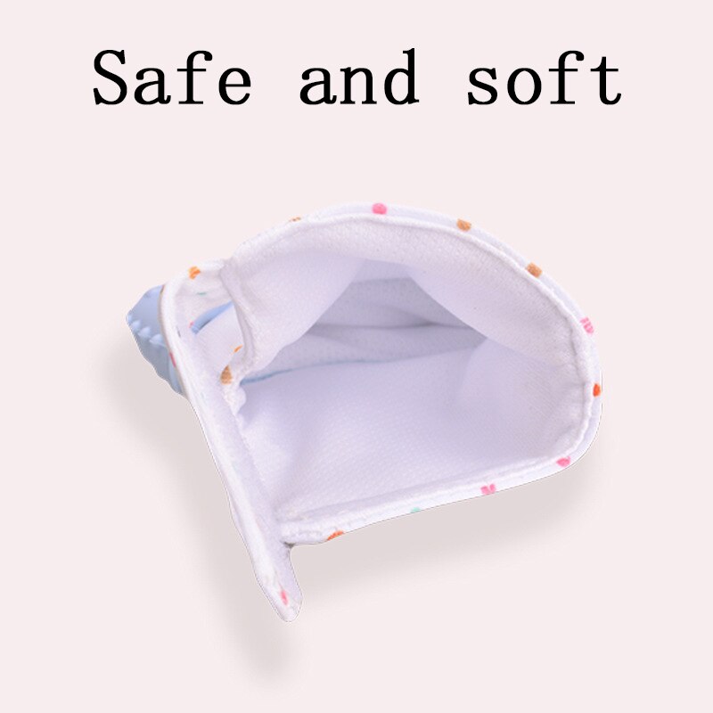 Baby Silicone Teether Gloves Animal Palm Bite Chew Training Toys Squeaky Grind Baby Teething Protect Anti-bite Gloves BPA Free