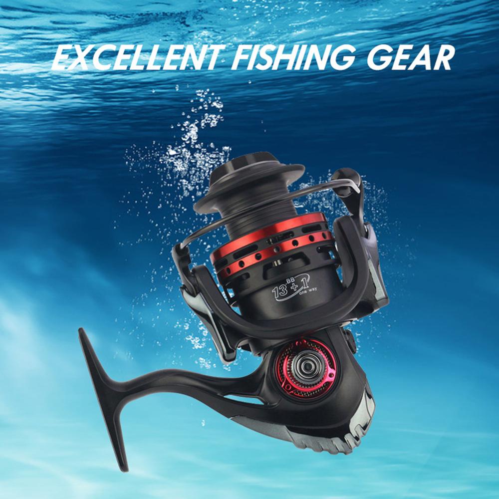 Fishing Spinning Reel 5.5:1Double Spool 10kg Max Traction Squid Bait Casting Spinning Machine Gap Fishing Gear