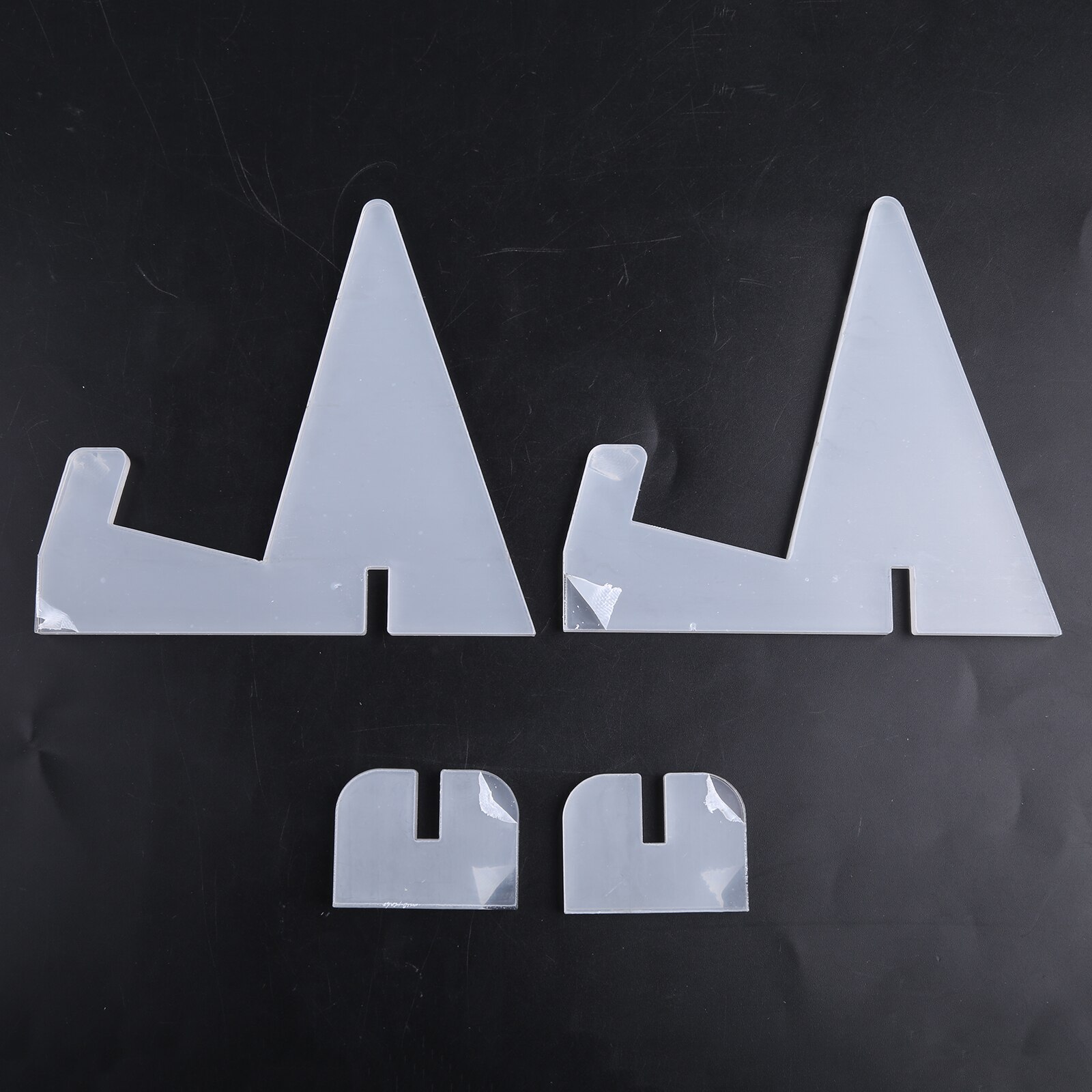 Krystal bogstande / akryl displaystander / detail bogholder / kogebog holder