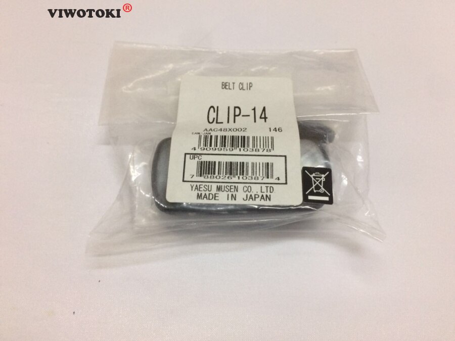 CLIP-Clipe de Cinto Para Yaesu 14 VX-6R VX-7R VXA-710 FT-277R FT-270R VX-177 VXA-300 VXA-710 HX270 HX370 Walkie Talkie Clipe de Volta