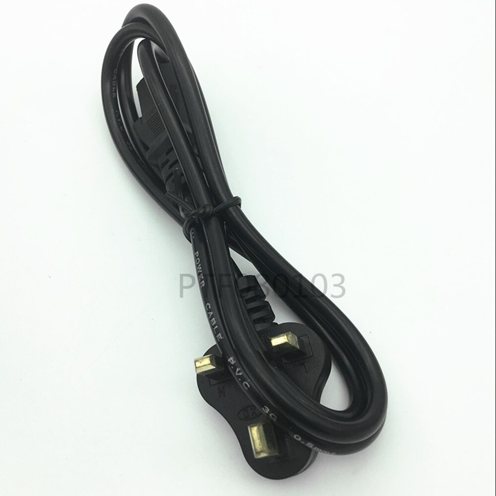 1pcs Universal 3 Prong Power Cord Cable 1.2M UK Plug / EU Plug / US Plug / AU Plug for Desktop Printers Monitors: UK