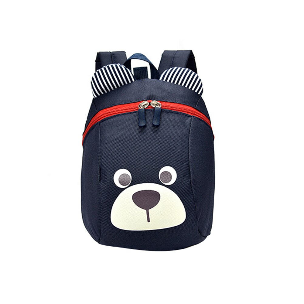 Für Mädchen Jungen Bookbag Schöne Cartoon Bär Kinder Kinder Anti-verloren Schule Rucksack Kindergarten wasserdichte reisetasche: Dark Blue