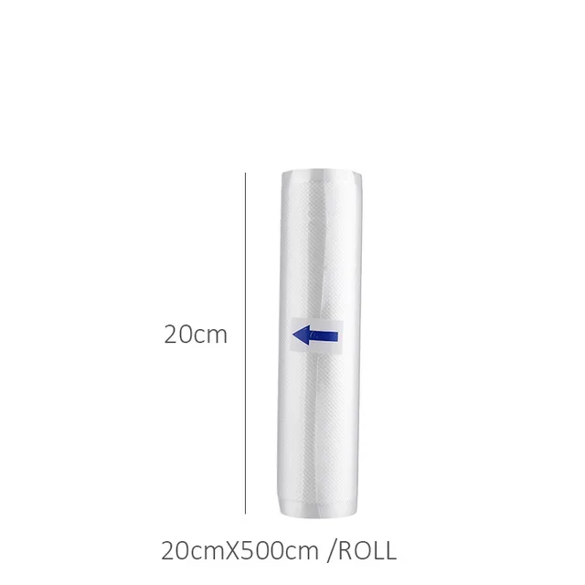 Haushalt Lebensmittel schoner Vakuum tasche Lagerung Taschen Maschine Film Versiegelung Vakuum Packer Saran wickeln Lebensmittel Frische Lange Halten 1 Rolle: 20cm