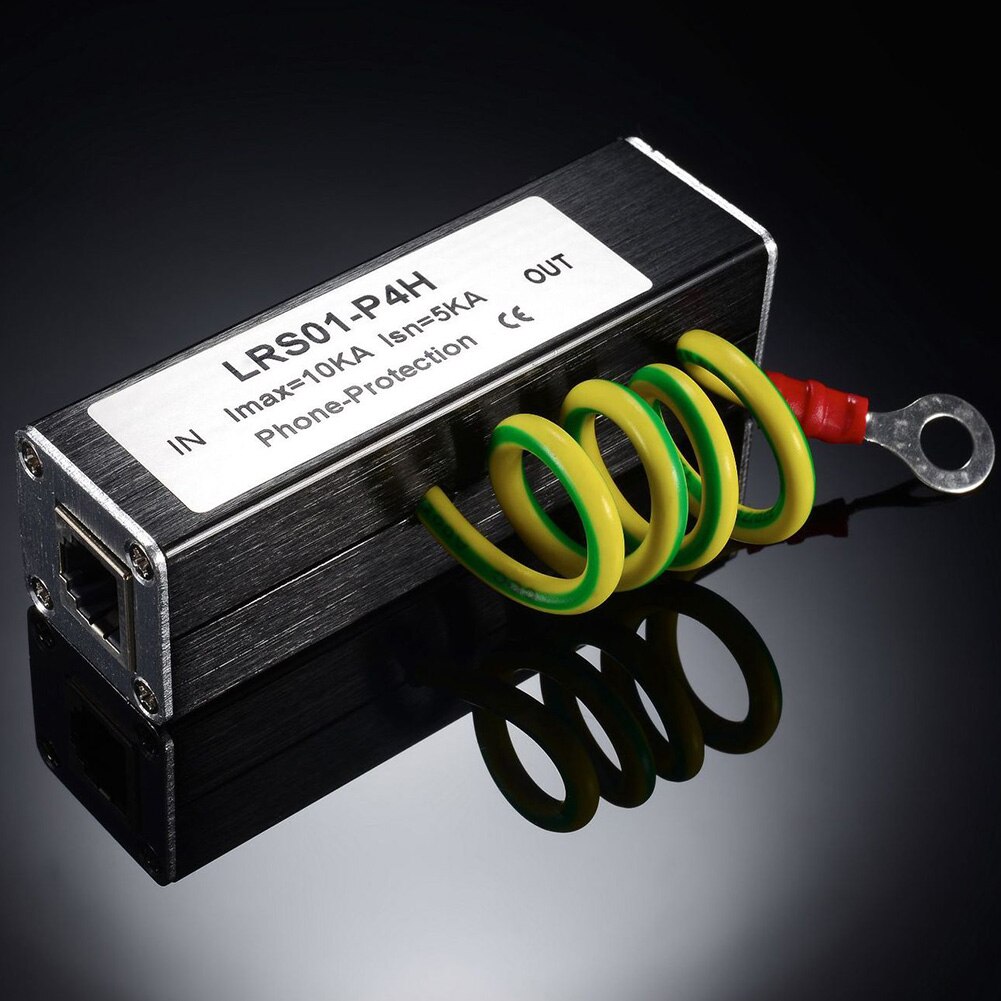 Rj11 eenvoudig te installeren duurzame multifunctionele overspanningsbeveiliging praktische veiligheids-donderbeveiliging huistelefoon fax om interferentie te voorkomen