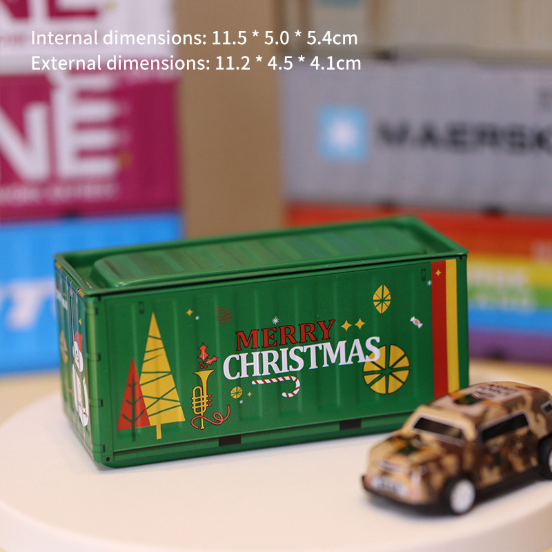 Container Mini Iron Box Small Container Model Storage Box Desktop Ornament Storage Rack Multi-Functional Metal Box: plum