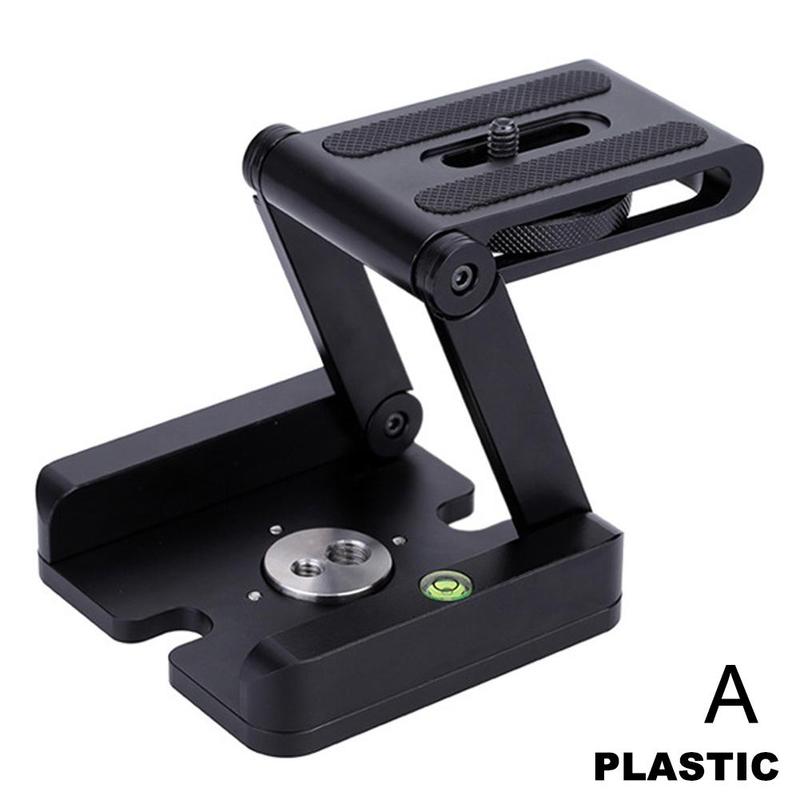 Camera Tripod Guide Rails Camera Flex Tripod Z-shaped Folding Bracket Mounting Plate Accessories Tilt Camera Ball Supp H3q8: A