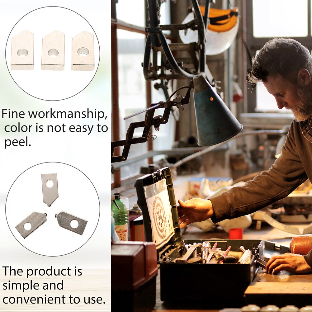 5Pcs Glass Automatic Cutting Machine Tips Replacement Heads Alloy Cutter Heads