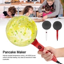 Omelet Pans Electric Round Non-stick Pancake Maker Crepe Machine Frying Pan Pizza Baking Tools 220V making pancake, blintzes