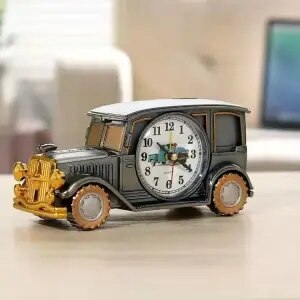 Auto wekker student mannen vrouwen klok kinderen retro auto jongen meisje verjaardag wekker decoratie  e11104: 17