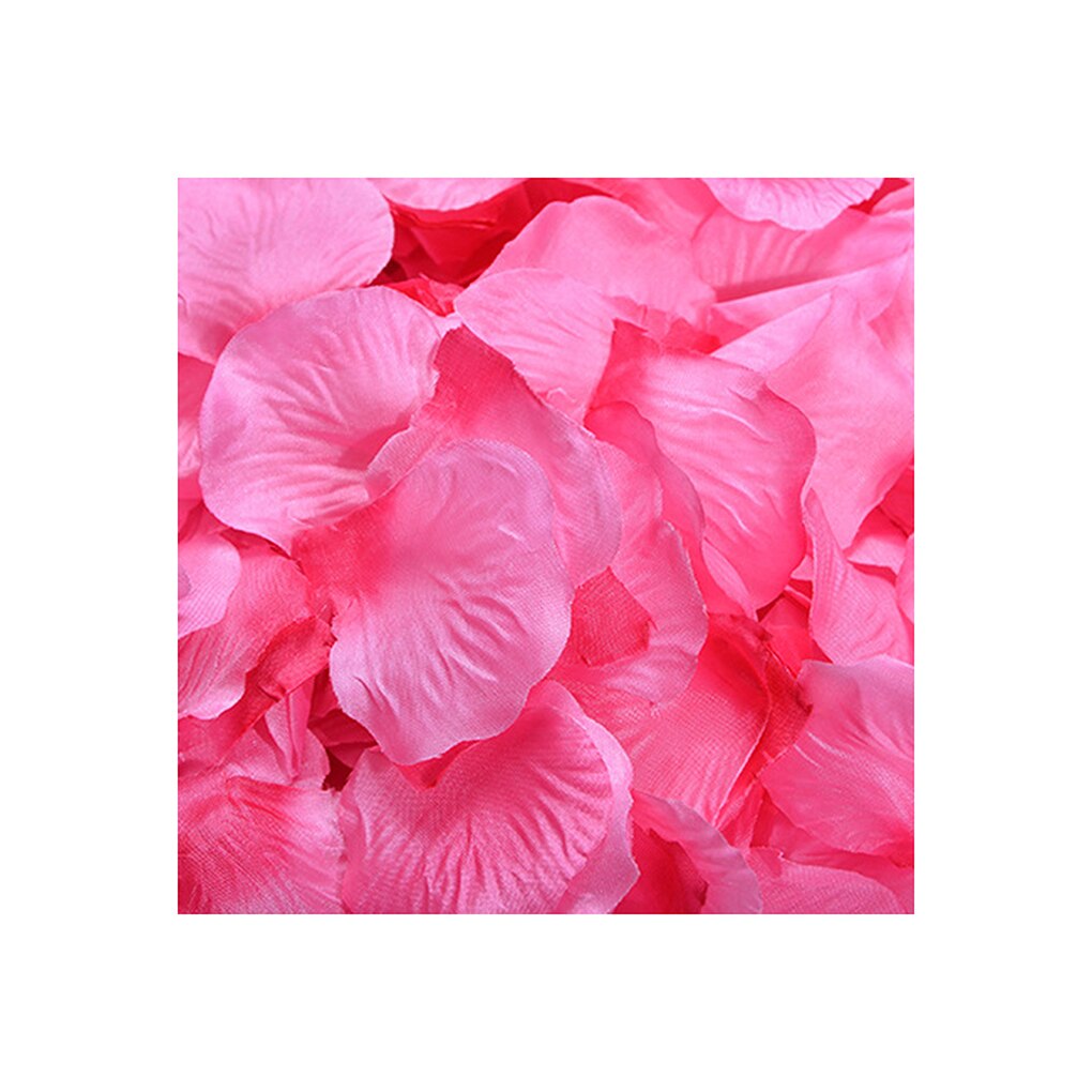 100 stk silkebløde kunstige rosenblade farverige bryllup romantisk silke rose blomst til bryllup dekoration forsyninger: Nr. .5