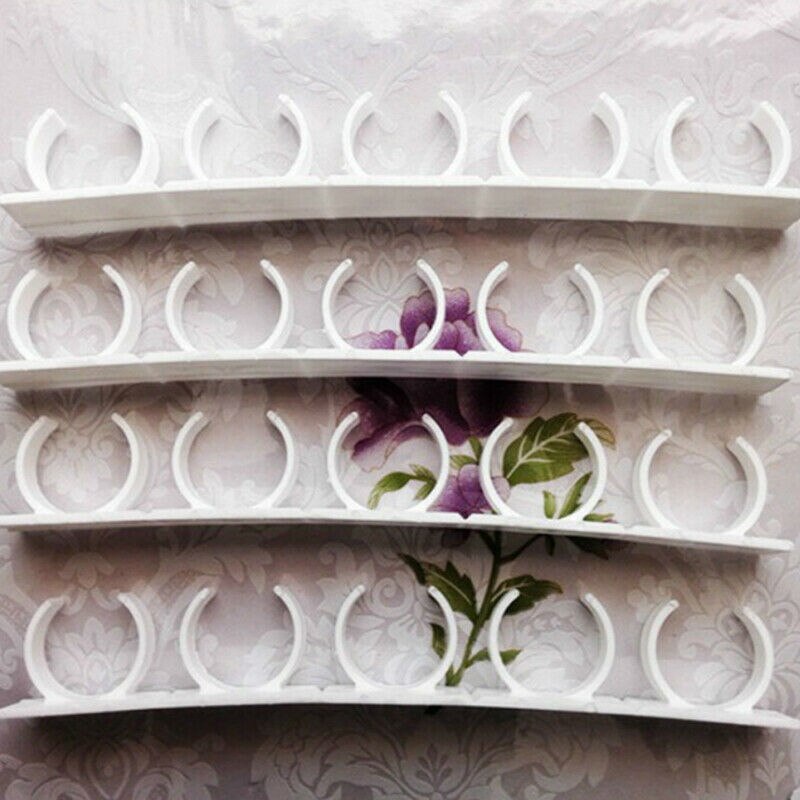 Clips Wall Mount Kitchen Cabinet Door Spice Clip Jar Rack Organizer Storage Clip