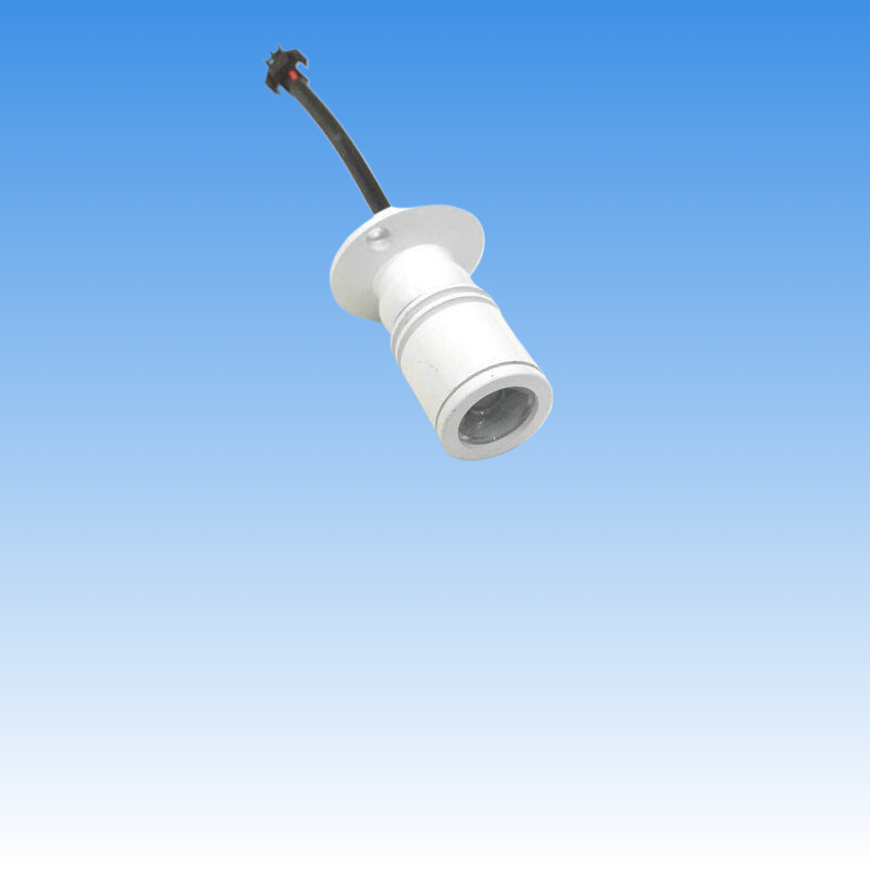 1 stk/parti  d20mm 1w søkelyset skaplampe faretto høy effekt ledet varmhvit  ac2230v dc12v stk.