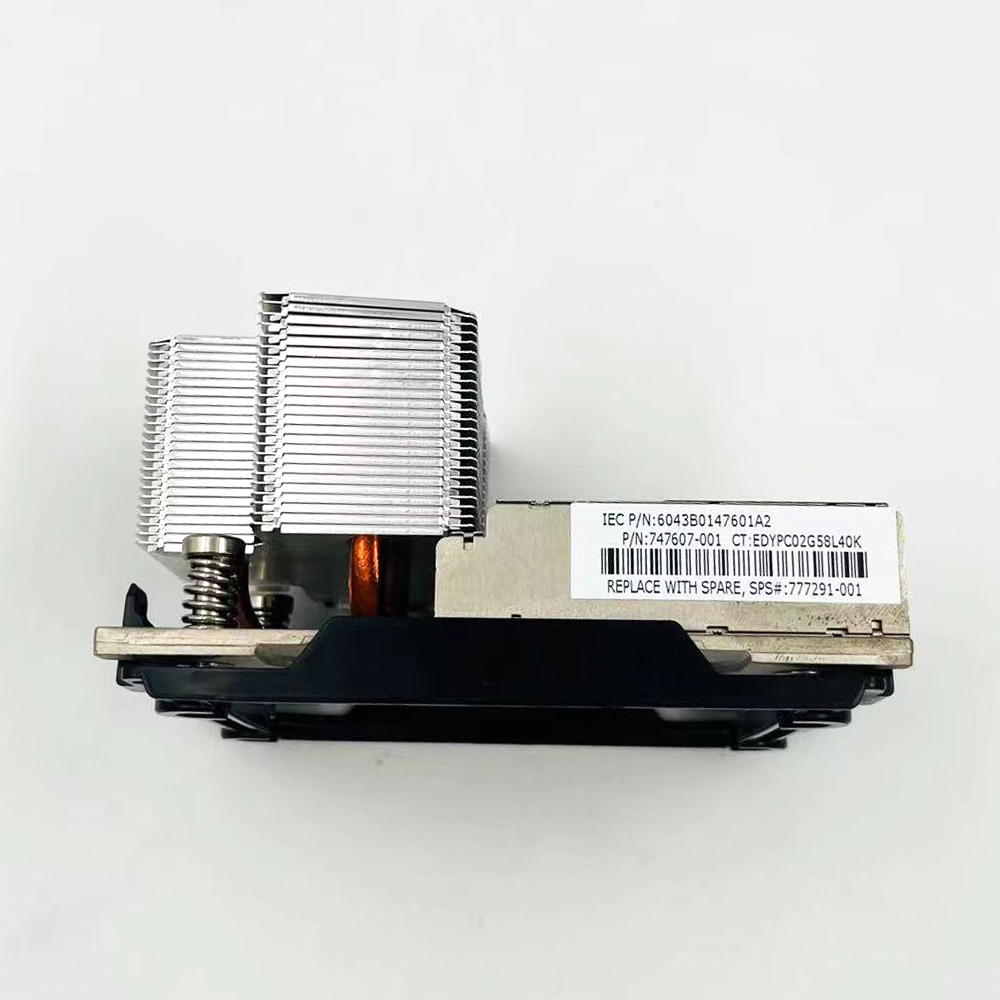 Original 747607-001 777291-001 777286-001 Heatsink Cooling Fan Kit for DL380 G9 Gen9 Server High-end Radiator CPU Heat Sink