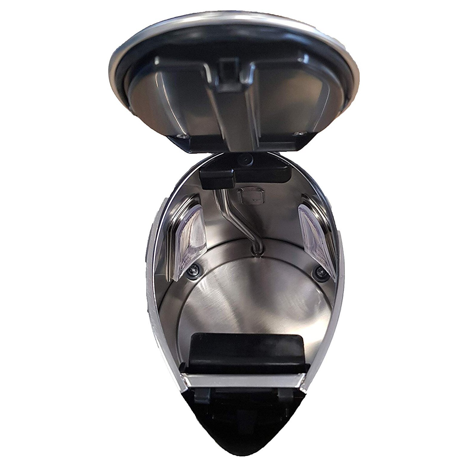 MPM MCZ-71P – bouilloire à eau électrique, 1,7l, sans BPA, en acier inoxydable Résistance cachée, sans fil, arrêt automatique, argent, 2200W