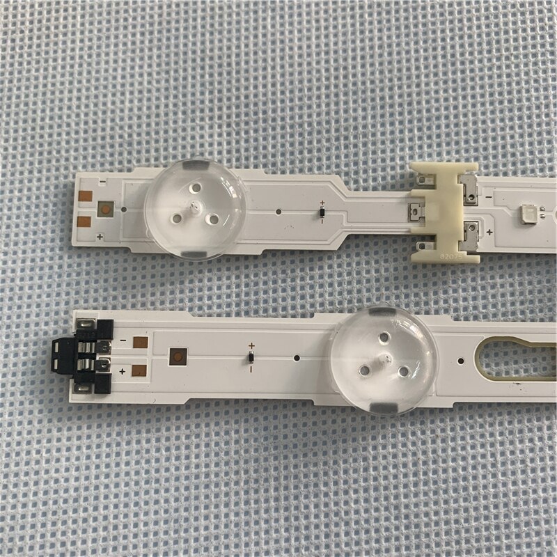 LED Backlight strip 6+8 lamps For Samsung 55 inch TV E306084/E251781 MU6100-55INCH-R/L-8/6EA-170724/170724-4*1.5 Anode tv parts