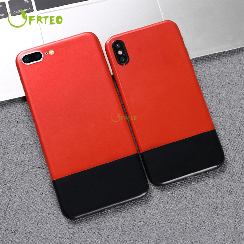 Black Red/White Gen 1St Texture Phone Sticker For iPhone 5S 6 6S 7 8 X Xs Skin For iPhone Xr Xs Max 7 8 Plus Full Back Stickers