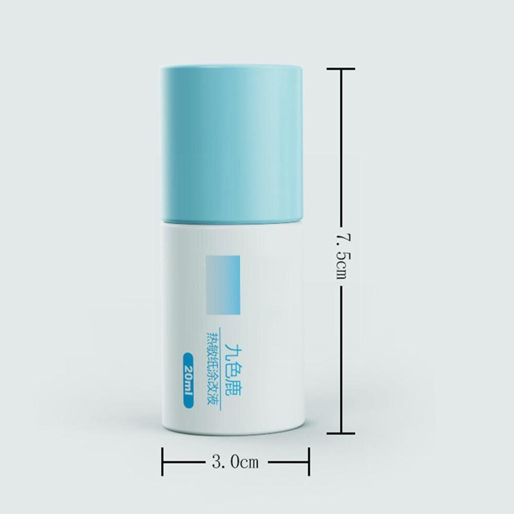 20ml Privacy Guard Thermal Paper Privacy Eraser Identity Security Stamp Stationery For Home Office Desk L8q2