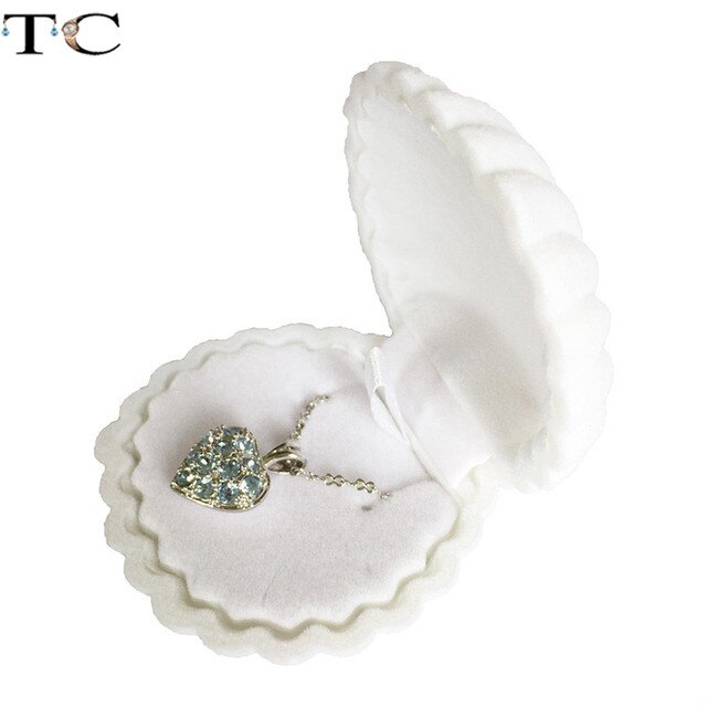 Kreative Samt Schmuck Kasten Mini Container Ring Kasten Ohrringe Ringe Lagerung Kasten Kleine Zubehör Anzeige Kasten: Hülse Weiß