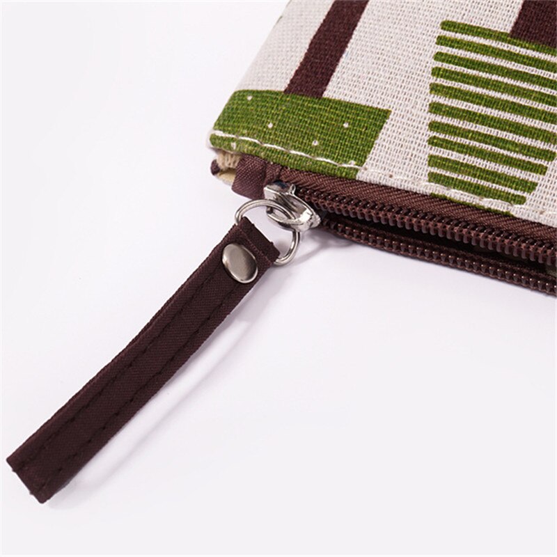 Frauen Plaid Reise Kosmetik Tasche Make-Up Tasche Handtasche Weibliche Zipper Geldbörse Kleine Kosmetik Make Up Taschen Reise Schönheit Veranstalter