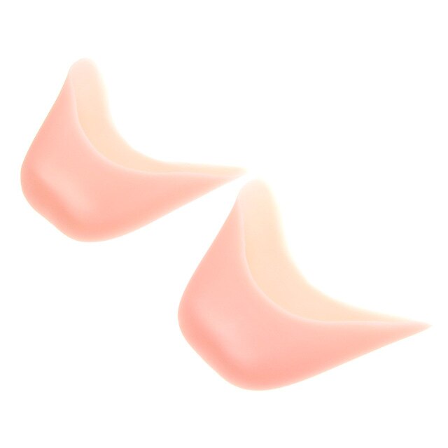 1pairs Foot Care Silicone Soft Ballet Pointe Dance Shoes Pads Dancing Toe Protector Shock Absorbing Gel Shoe Inserts Women: Default Title