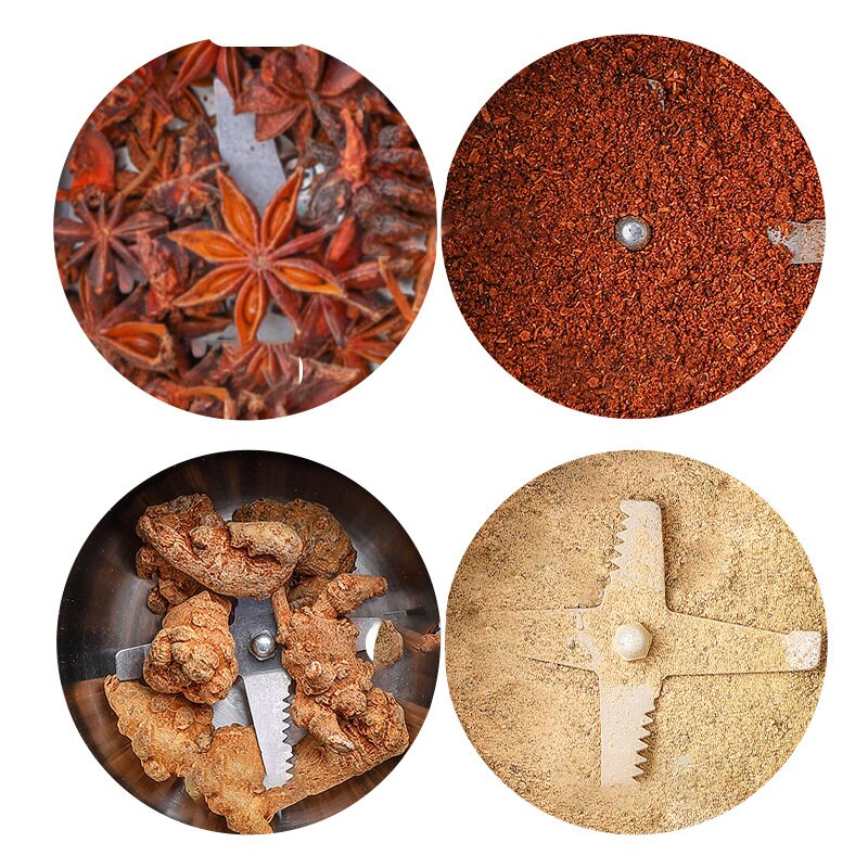 Multifunction Smash Machine Coffee Bean Seasonings Electric Milling Machine Grinder Stainless Steel PR